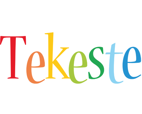 Tekeste birthday logo