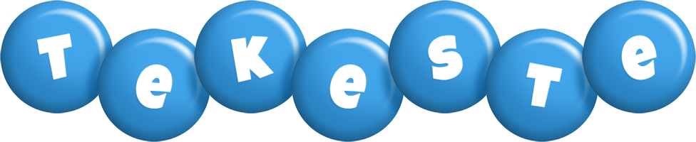 Tekeste candy-blue logo