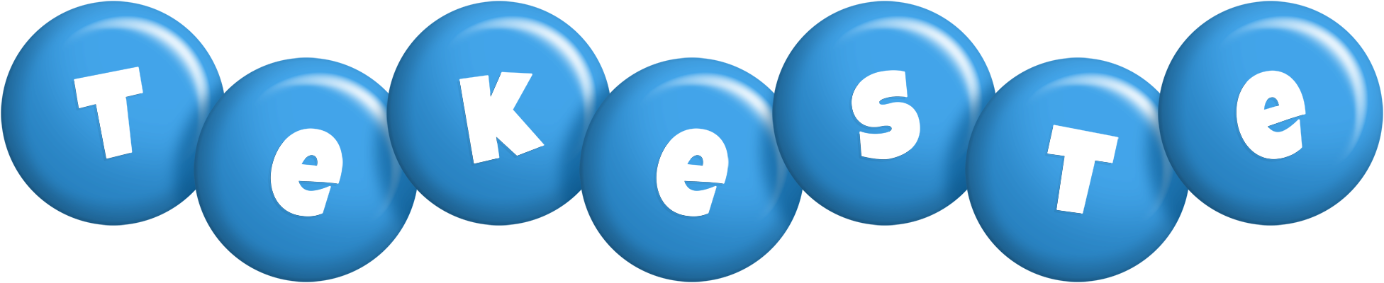 Tekeste candy-blue logo