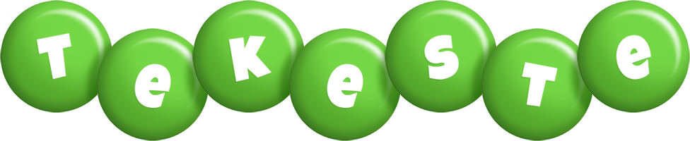 Tekeste candy-green logo