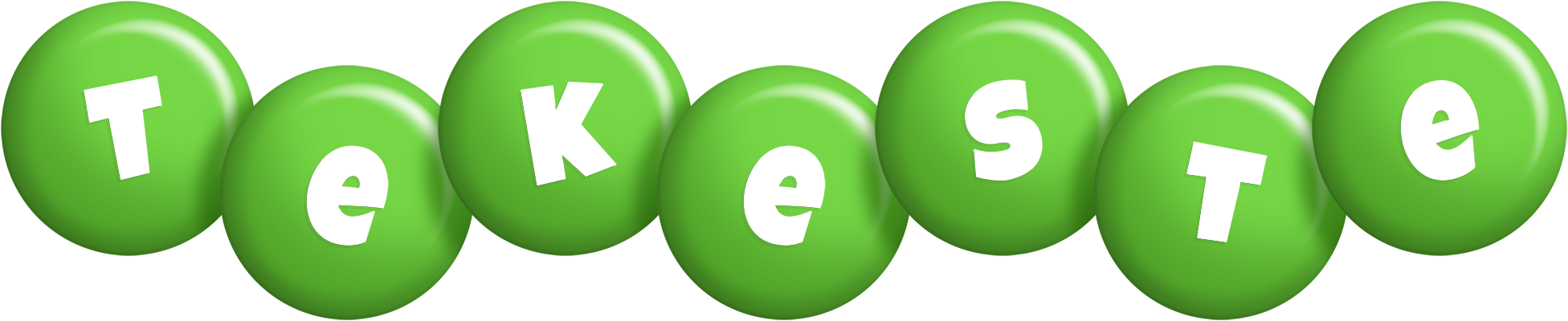 Tekeste candy-green logo