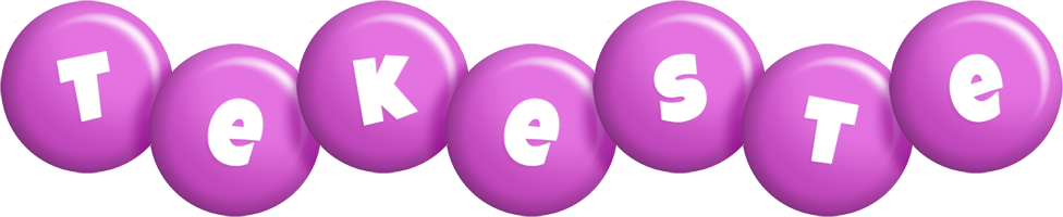 Tekeste candy-purple logo