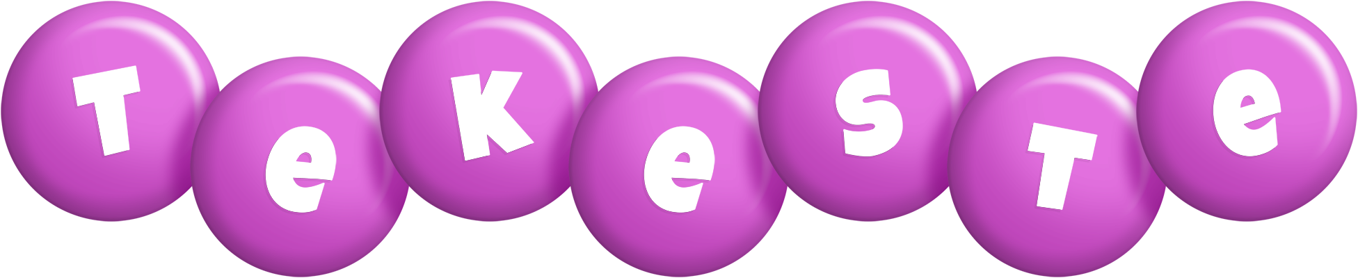Tekeste candy-purple logo