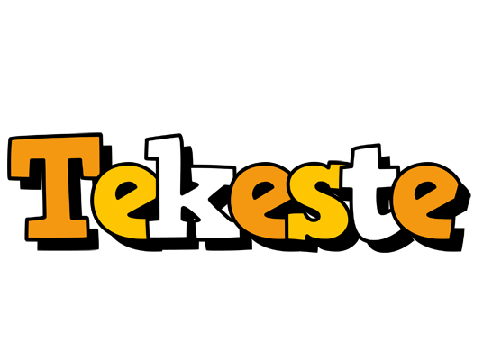 Tekeste cartoon logo