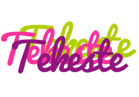 Tekeste flowers logo