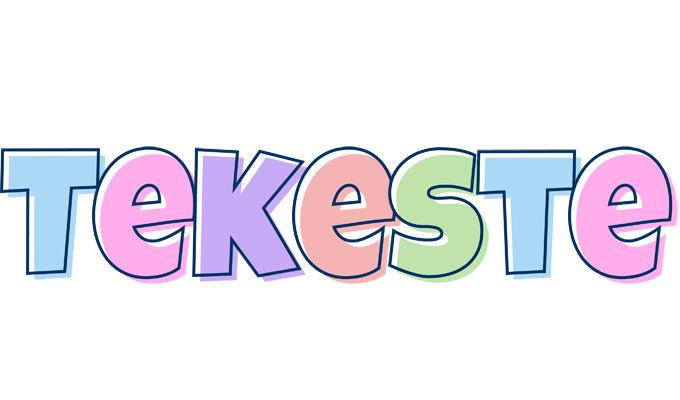 Tekeste pastel logo