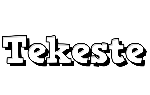 Tekeste snowing logo
