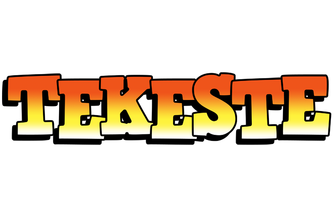 Tekeste sunset logo