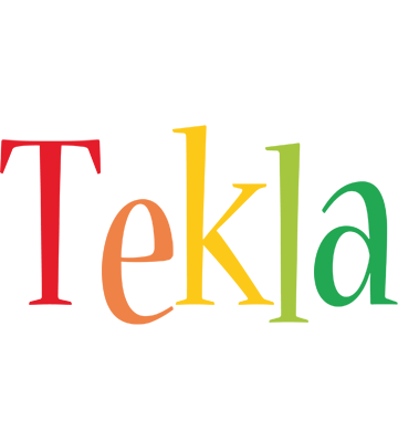 Tekla birthday logo