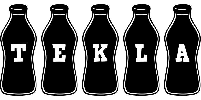 Tekla bottle logo