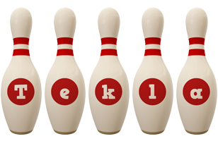 Tekla bowling-pin logo