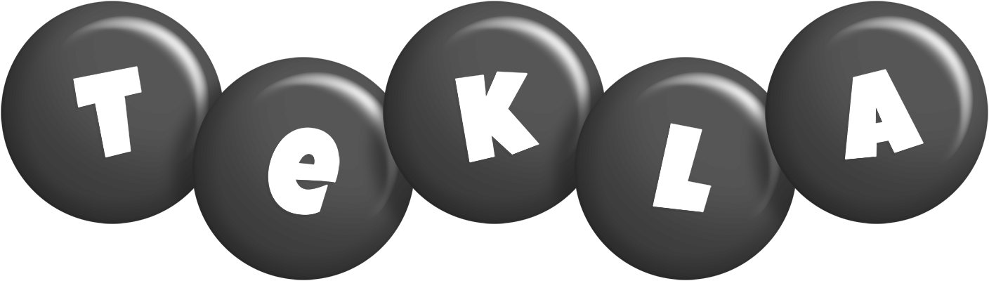 Tekla candy-black logo