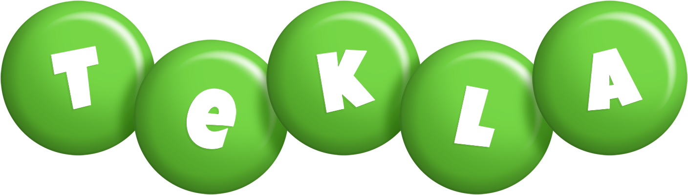Tekla candy-green logo