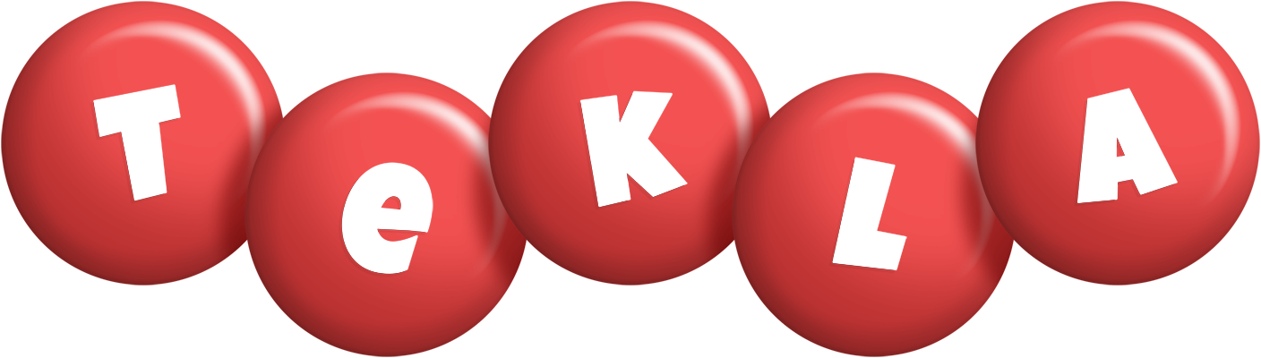 Tekla candy-red logo
