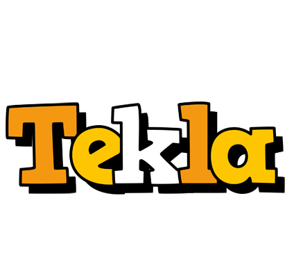 Tekla cartoon logo