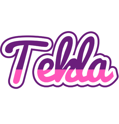 Tekla cheerful logo