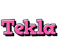 Tekla girlish logo