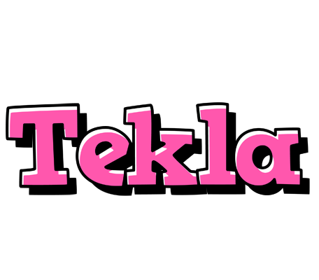 Tekla girlish logo