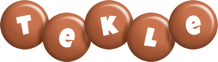 Tekle candy-brown logo