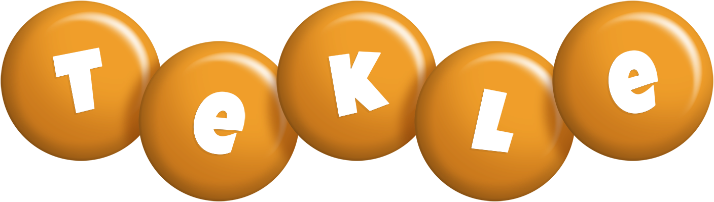Tekle candy-orange logo