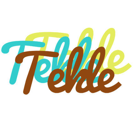 Tekle cupcake logo