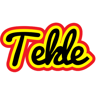 Tekle flaming logo