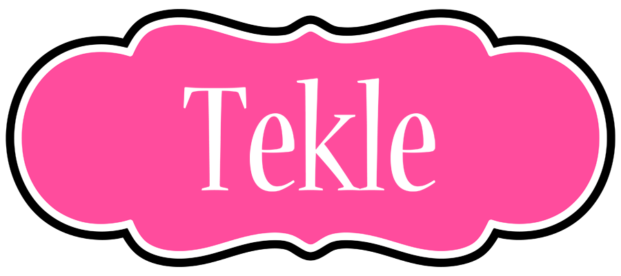 Tekle invitation logo
