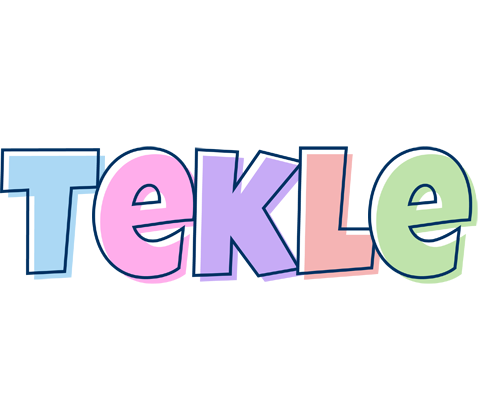 Tekle pastel logo