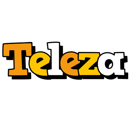 Teleza cartoon logo