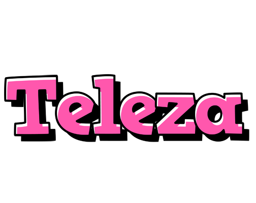 Teleza girlish logo