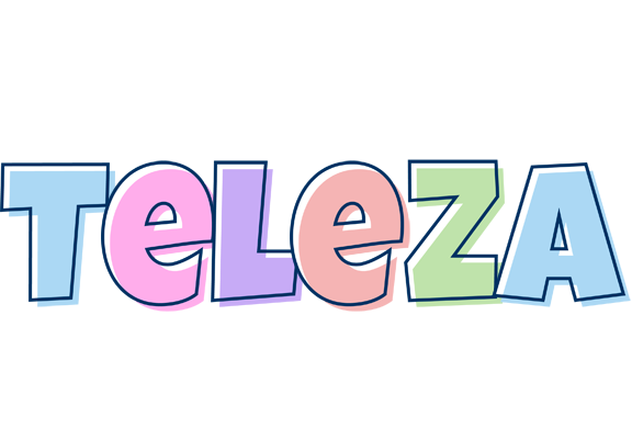 Teleza pastel logo