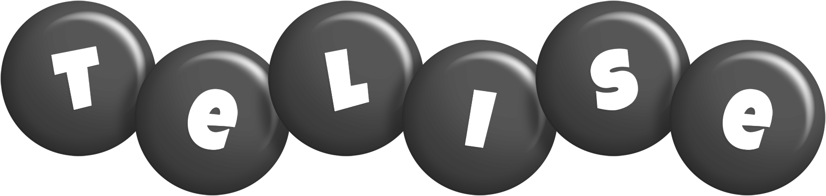 Telise candy-black logo