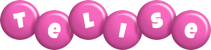 Telise candy-pink logo