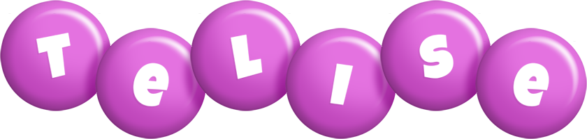 Telise candy-purple logo