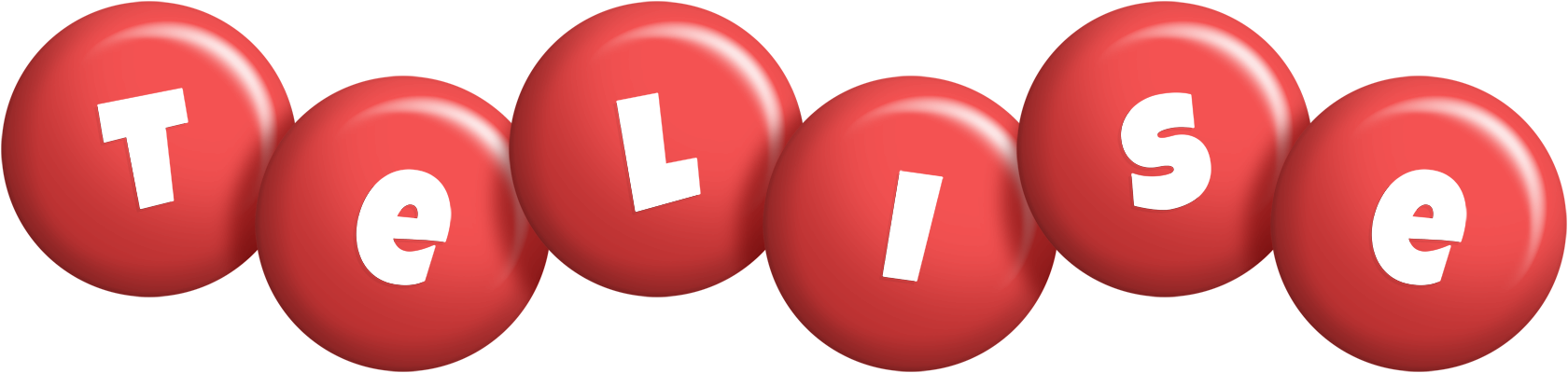 Telise candy-red logo