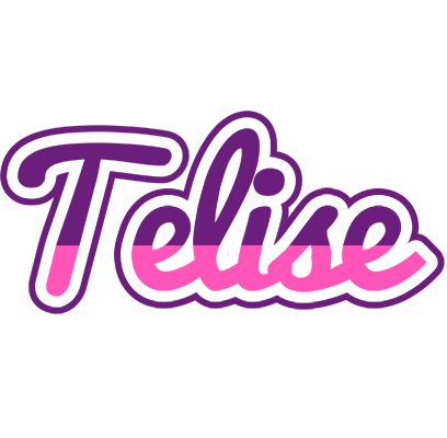 Telise cheerful logo