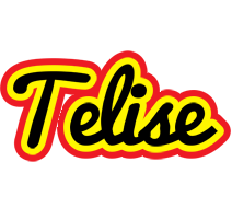 Telise flaming logo