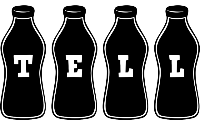Tell bottle logo
