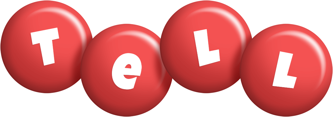 Tell candy-red logo