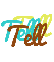 Tell cupcake logo