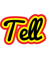 Tell flaming logo