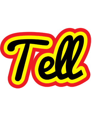 Tell flaming logo