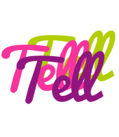 Tell flowers logo