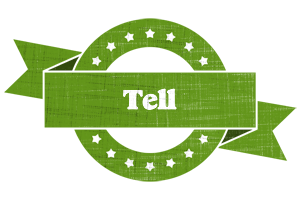 Tell natural logo