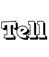 Tell snowing logo