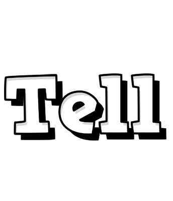 Tell snowing logo