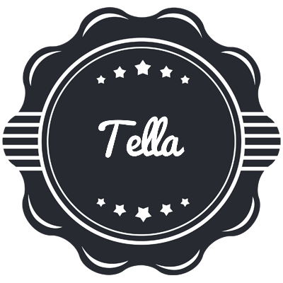 Tella badge logo