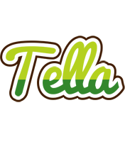 Tella golfing logo