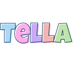 Tella pastel logo