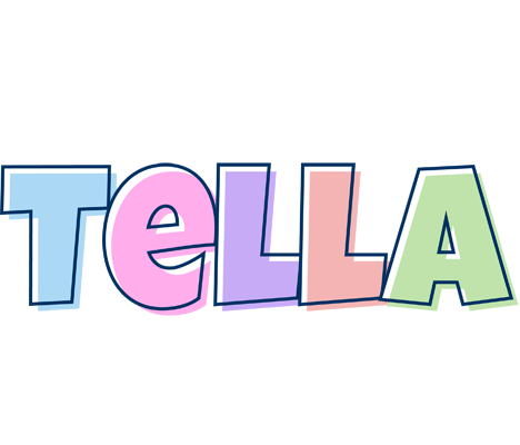 Tella pastel logo